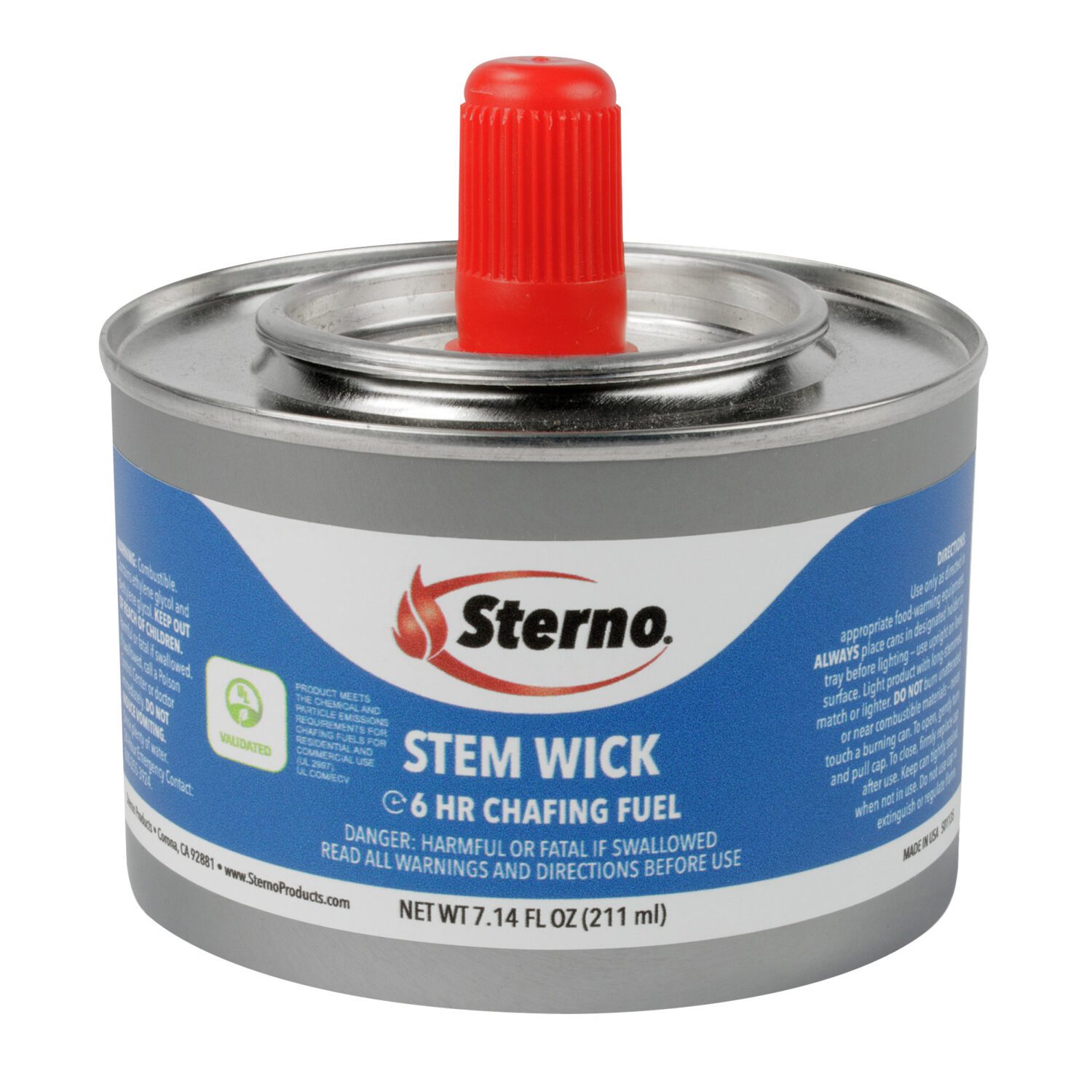 6-Hour Stem Wick Chafing Fuel