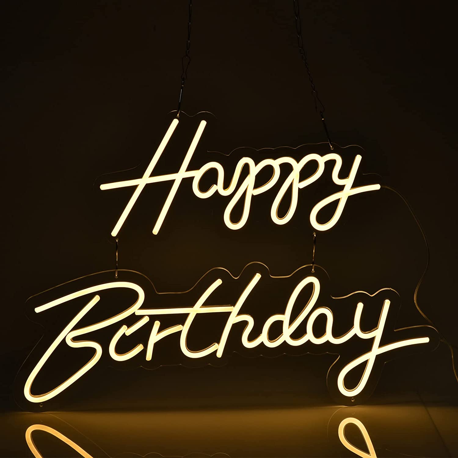 Happy Birthday Sign (Multiple Colors)