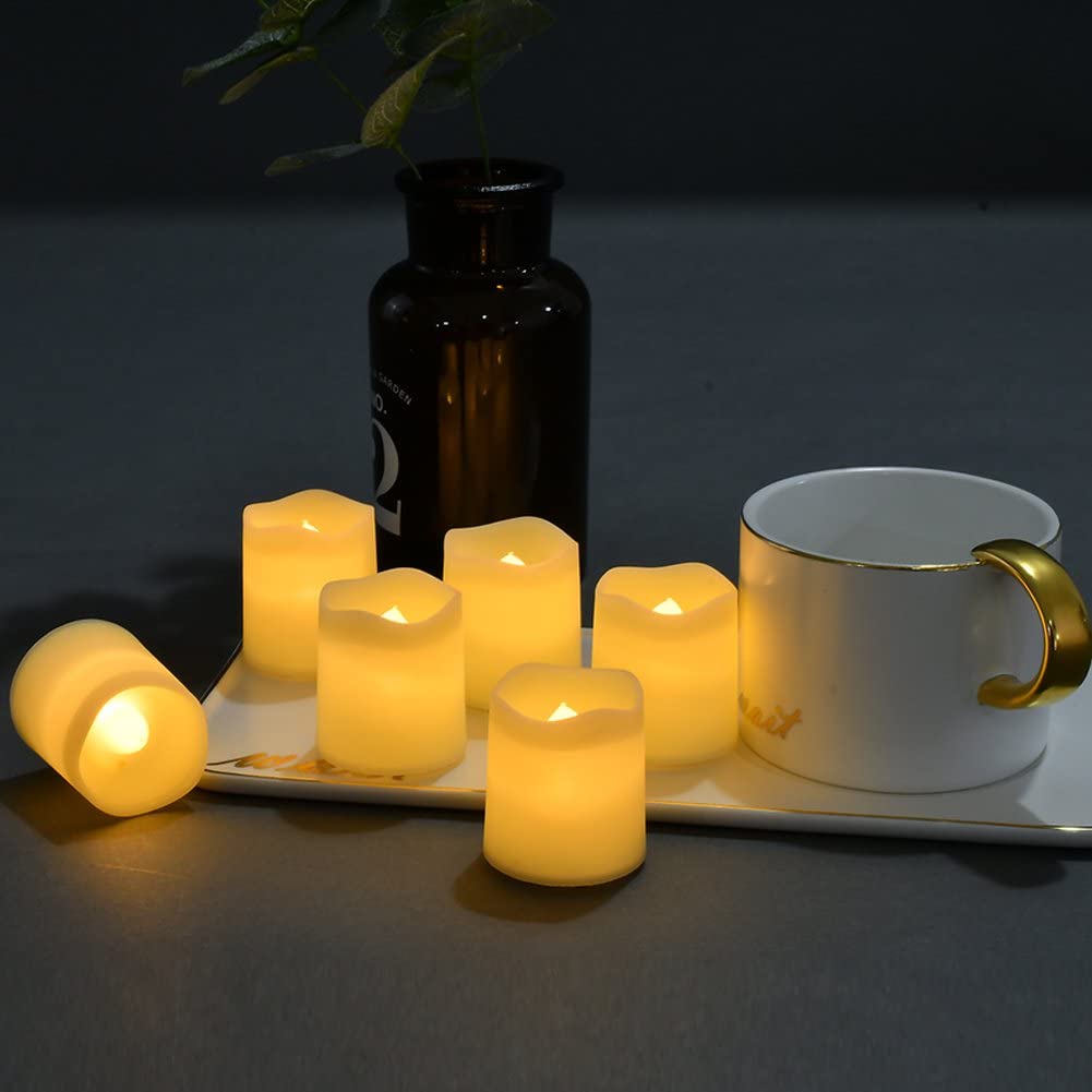 Flameless Votive Candles - Ivory (20)